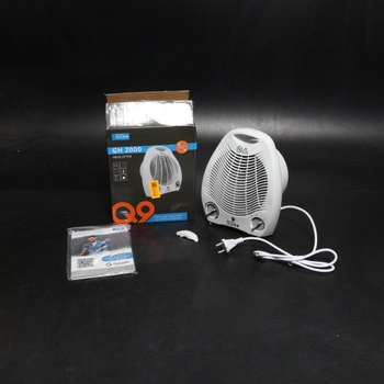 Vykurovací ventilátor Güde biely 2 stupne 85175
