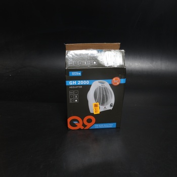 Vykurovací ventilátor Güde biely 2 stupne 85175