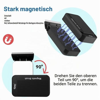 Čistič akváriového skla Hygger, magnetický odstraňovač rias, čistič skla pre akvária, magnetický