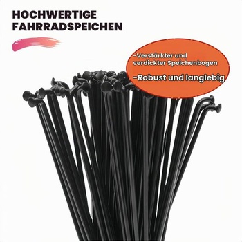 Drôty pre elektrobicykle, elektrobicykle, trojkolky, 12G, 2,5 mm, oceľ, 131 mm-298 mm, s medenou krytkou,