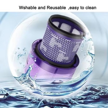 2x umývateľné náhradné filtre pre Dyson Cyclone V10 SV12, filtre do vysávača Animal Absolute Total