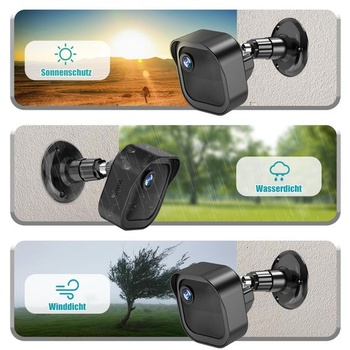 Držiak kamery Blink Outdoor 4 (2 kusy), 360 ° nastaviteľný nástenný držiak s ochranným puzdrom