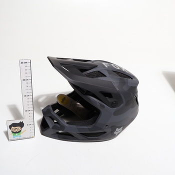 Cyklistická prilba Fox sivá veľ. L