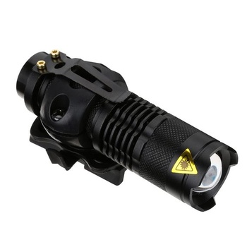 Dobíjacia LED čelovka na helmu Wakects s ​​klipom a 4 režimy pre kempovanie, jaskyne a outdoorové
