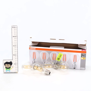 Osram LED žiarovka s vláknom, pätica A60, tvar žiarovky 7W 827, 2700K teplá biela, E27, číra, 806 lm,