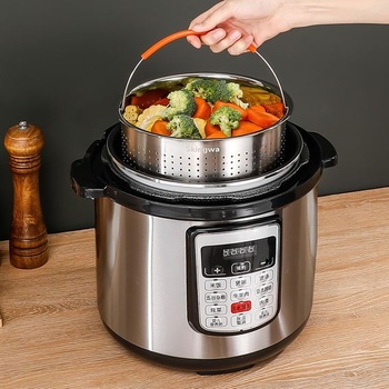 Naparovací kôš pre Instant Pot, nerezový naparovací kôš na zeleninu (3 l)