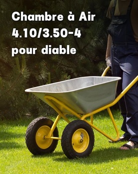 Dvojdielna duša LAOYE pre ručný vozík, duša 4.10 3.50-4 pre traktory, náhradné duše pre pneumatiky