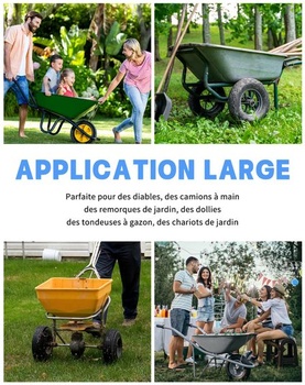Dvojdielna duša LAOYE pre ručný vozík, duša 4.10 3.50-4 pre traktory, náhradné duše pre pneumatiky