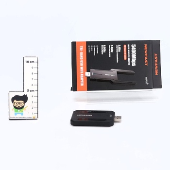 USB Wi-Fi adaptér Newfast AXE5400Mbps