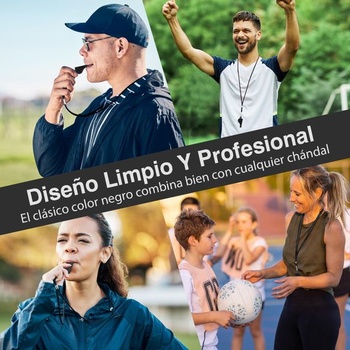Profesionálna píšťalka pre rozhodcov VEGCOO, plastová športová píšťalka, rukoväte s lanom a úložným