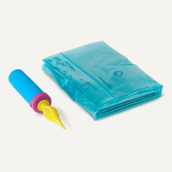 Nafukovací matrac k bazénu Amazon Basics, PVC vodná hojdacia sieť, na pláž a dovolenku, 153,9 cm x