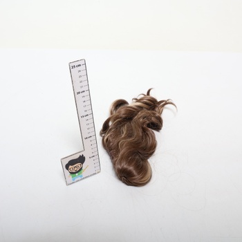 Sofeiyan dlhý vlnitý cop s klipom, dvojité použitie, predĺženie copu, 41 cm syntetický vrkoč s