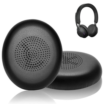 Náhradné náušníky AXFEE pre Jabra Evolve2 65/Evolve2 40/Elite 45h, čierne