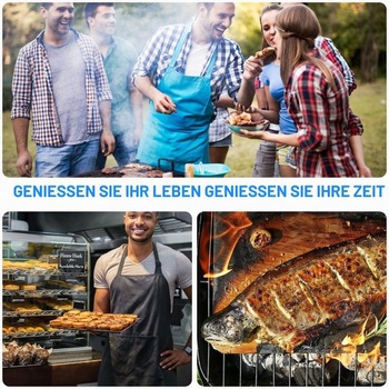Grilovací kleště z nerezové oceli, 25 cm – kuchyňské kleště s protiskluzovou rukojetí, BBQ kleště