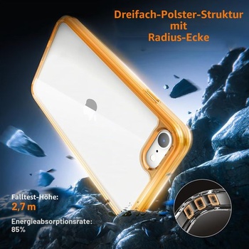 Púzdro pre iPhone SE 2020/2022 iPhone 7/8, Priehľadné púzdro na telefón s úpravou proti žltnutiu,