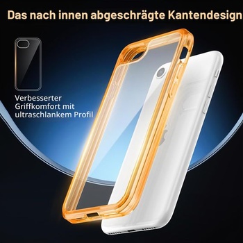 Púzdro pre iPhone SE 2020/2022 iPhone 7/8, Priehľadné púzdro na telefón s úpravou proti žltnutiu,