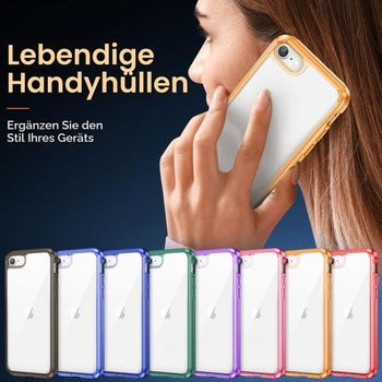 Pouzdro pro iPhone SE 2020/2022 iPhone 7/8, Průhledné pouzdro na telefon s úpravou proti žloutnutí,