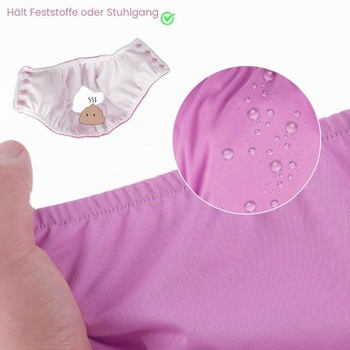 Detské plavecké plienky HECCEI, opakovane použiteľné, šetrné k pokožke, detské plavecké šortky s