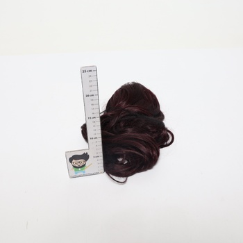 Dámská paruka BARSDAR tmavě vínová, 63cm