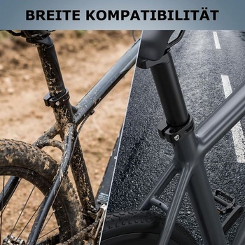 1dielna objímka sedlovky 31,8, čierna objímka rúrky, sedlo bicykla, objímka sedlovky,