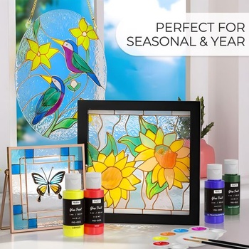 Súprava akrylových farieb Nicpro 18 x 30 ml