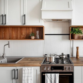 Súprava 5dielnych nábytkových úchytiek FURNIWARE, rozstup otvorov 224 mm, nerezová oceľ, úchytky skriniek,