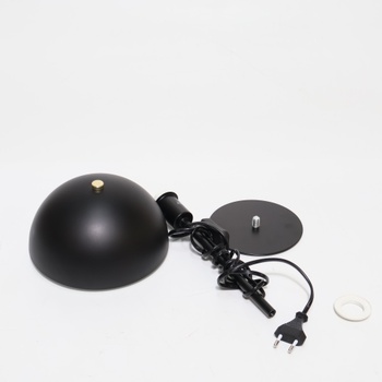 Stolová lampa Briloner, čierna, 35 cm