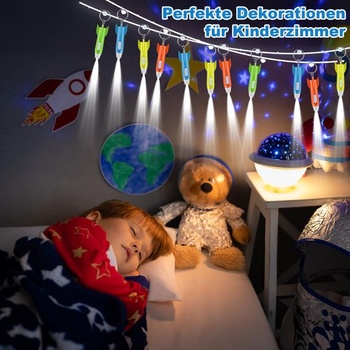 26dielne darčeky na detské narodeninové oslavy GOLDGE: Mini kľúčenky s baterkami, LED baterky s