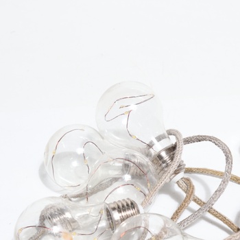 Světelný řetěz Bogseth solární, 20 LED, 7,6m