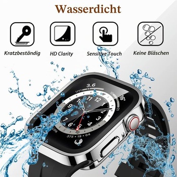 Pouzdro Amizee 2 v 1 [2 kusy] kompatibilní s Apple Watch SE 3/2/1 Series 6/5/4 44 mm s ochranou
