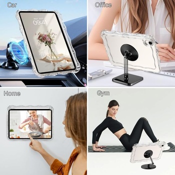 Puzdro GUAGUA pre iPad mini 7/mini 6 (A17 Pro) 2024/2021, Priehľadné, iPad Mini 7/Mini 6