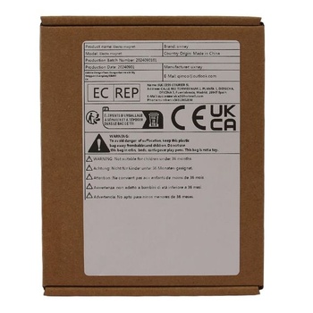 Elektromagnet - P34/25 DC 6V 180N 39LB/18Kg - 34 x 25mm ohýbacie koliesko Elektromagnet 180N 34 x