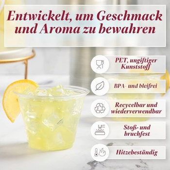 50 plastových panákov, 4cl/40ml, plastové kelímky, kelímky na panáky vyrobené z PP materiálu,