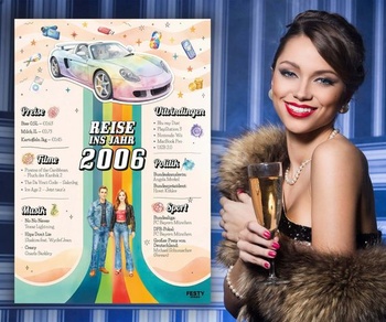 Darček FestySpark k 20. narodeninám muža - Prianie k 20. narodeninám ženy 2006