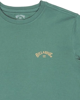 BILLABONG - Tričko Arch Wave SS Screen pro chlapce 12 let, pelyňkově zelené