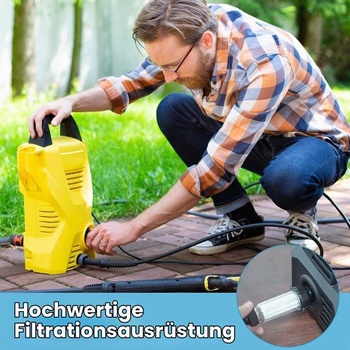 5 filtračních vložek pro vodní filtry, náhradní filtrační patrony pro Kärcher 4.730-059.0, velikost
