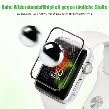 Ochranné sklo Cable Leader pro Apple Watch Series 4/5/6/SE 40 mm, balení 2 kusů, ultratenké