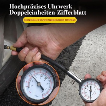 Manometer tlaku v pneumatikách, manometer tlaku vzduchu, presný manometer tlaku v pneumatikách,