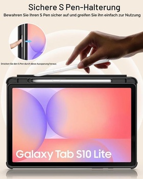 Pouzdro TiMOVO pro Samsung Galaxy Tab S10 Lite 10,9 palce 2025, černé A-Black