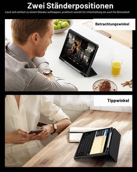 Pouzdro TiMOVO pro Samsung Galaxy Tab S10 Lite 10,9 palce 2025, černé A-Black