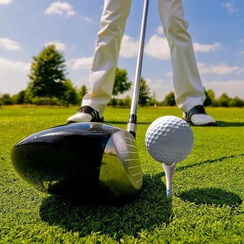 100/60 kusů plastových golfových odpalů (83/70 mm), se zvýšenou odolností a stabilitou, pro snížené