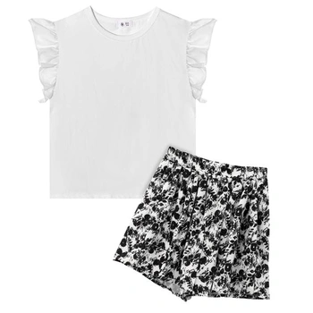 Dievčenské oblečenie KAKU NANU, letný outfit, jednofarebné…