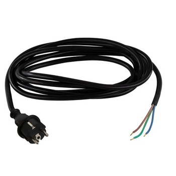 Napájací kábel REV - náhradný kábel pre vonkajšie použitie, 5 m (H05RR-F 3G1,5 mm²), IP44