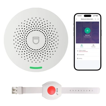 Tlačidlo núdzového volania pre seniorov s WiFi