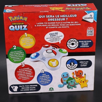 Pokémon - Quiz Trainer, zábavná a dynamická párty hra, otestujte si svoje znalosti o Pokémonoch, až