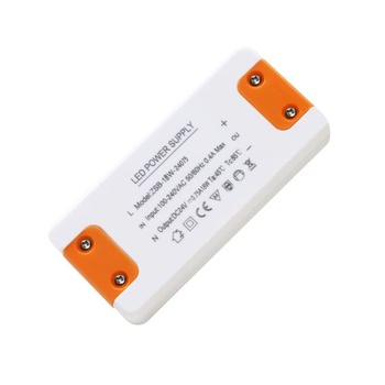 LED transformátor 24V 18W, napájací zdroj LED drivera 24V 18W, transformátor 230V na 24V 0,75A 18,0