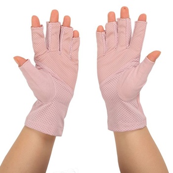 Anti-UV pro gelové nehtové lampy - Manikúra - UV ochrana - Napínací, prodyšný, bezprstový kryt na