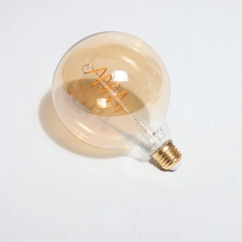 Lampa EGLO E27 stmievateľná, špirálová LED retro žiarovka glóbus, vintage dekoratívna žiarovka