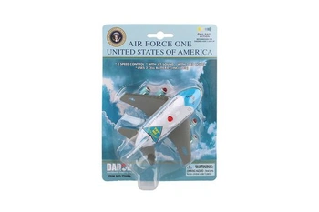 Herpa Air Force One Pullback hračka letadlo se zvuky a světly pro malé děti, hračka pro věk 3 let a