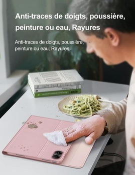 Puzdro s klávesnicou FOGARI pre Xiaomi Redmi Pad 2 Pro 12,1 palce 2025 5G/WiFi ružové